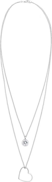 Image du produit Elli Coeur, couche (Argent sterling 925, Cristal de verre, 45 cm)