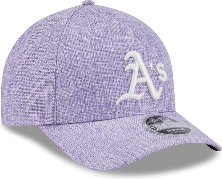 New Era 9Forty M-Crown Cap - Weave Oakland Athletics Purple