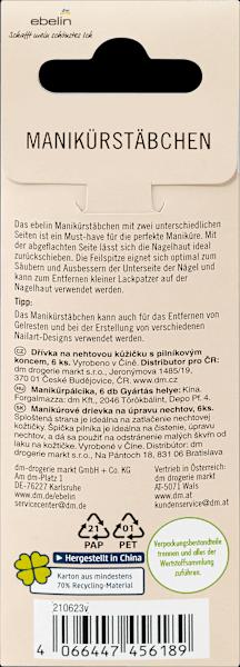 Produktbild dm ebelin Manikürstäbchen mit Feilspitze
