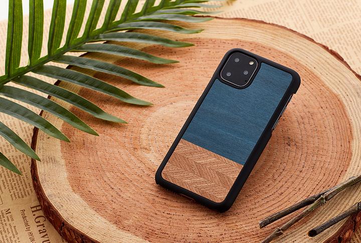 Actual product image Man&Wood SmartPhone case iPhone 11 Pro Max denim black (Apple iPhone 11 Pro Max)
