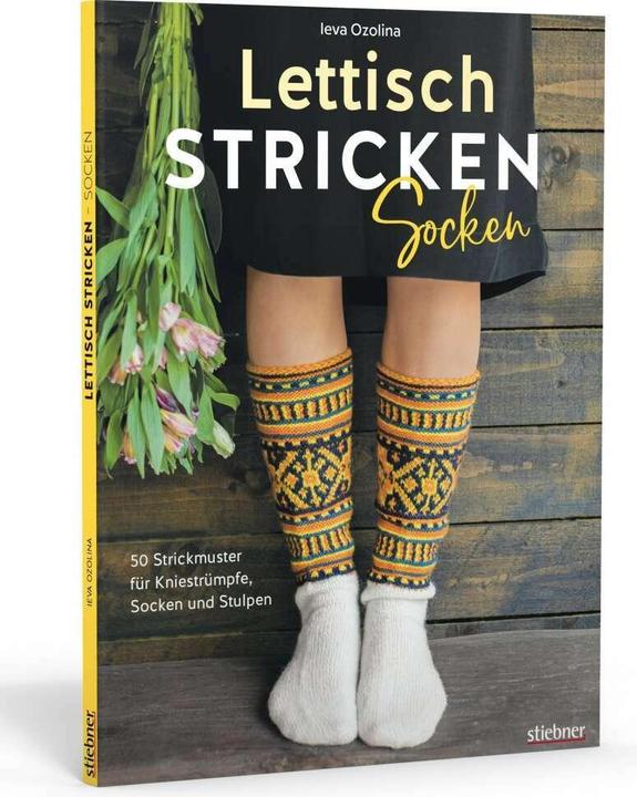 Immagine prodotto Lettisch stricken: Socken. 50 Strickmuster für Kniestrümpfe, Socken und Stulpen. Einfache (Tedesco, Ieva Ozolina, 2020)