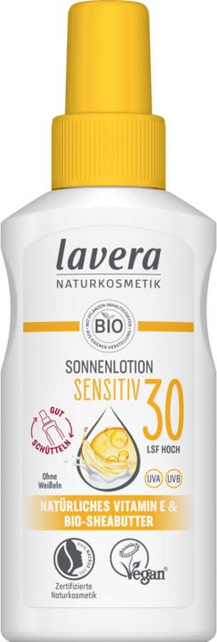 Image du produit Lavera Sensiti Soin solaire SPF30 Spr 100ml (Lotion solaire, SPF 30, 100 ml, 500 g)