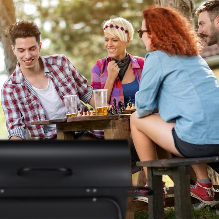 Image du produit Relaxdays Holzkohlegrill (71 cm)