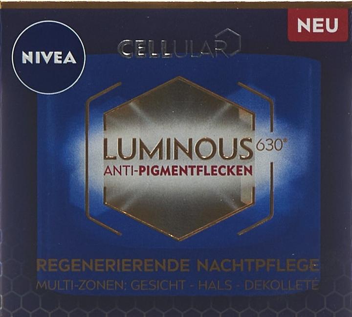 Actual product image NIVEA Cellular Luminous630 anti-pigmentation night cream (50 ml, 24h cream)