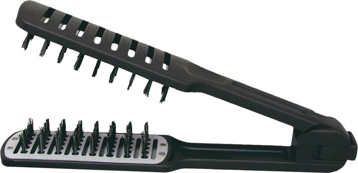 Actual product image Caso Eurostil Double Boar Bristle Straightening and Drying Brush Black 1 Unit