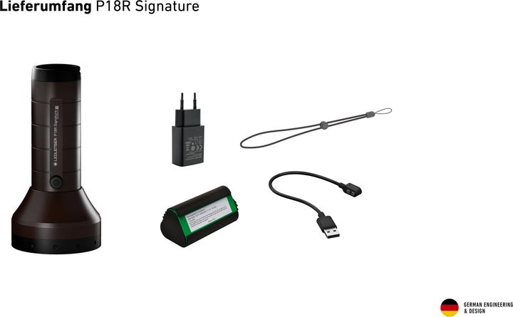 Produktbild Ledlenser P18R Signature (17.10 cm, 4500 lm)