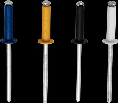 Actual product image Rapid Coloured blind rivets Ø 4.0 x 10 mm