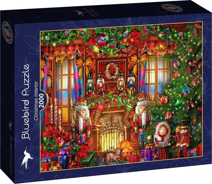 Produktbild Bluebird Puzzle 2000 pieces Christmas Interior (2000 Teile)