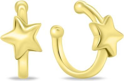 Produktbild Brilio Silver - Decent gold plated earrings HvÄ›zda EA784Y