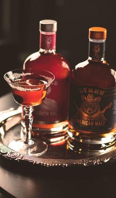 Actual product image Lyre's American malt (1 x 70 cl)