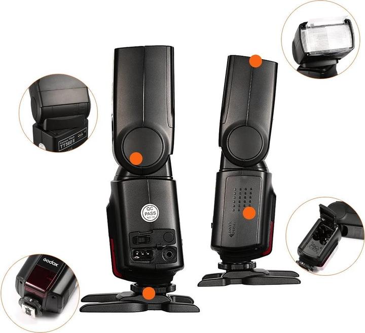 Image du produit Godox Speedlite TT560 II (Flash à monter, Nikon, Canon)