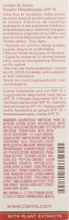 Produktbild Clarins Multi-Hydratante Getönte Feuchtigkeitscreme Nr. 05 Gold (50 ml, Getönte Tagescreme, SPF 15)