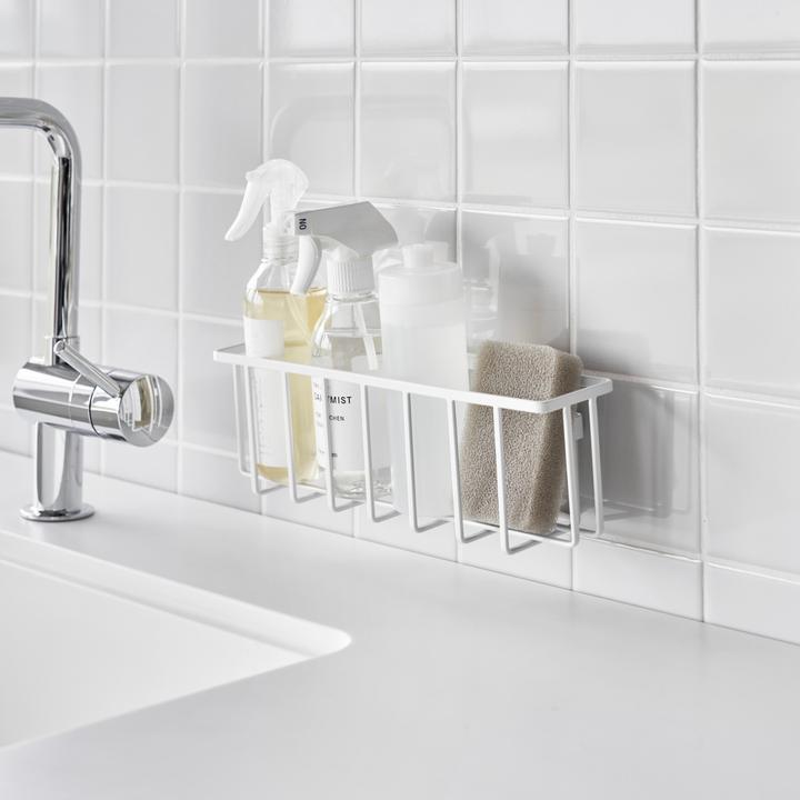 Actual product image Yamazaki Adhesive hook multipurpose basket L TOWER