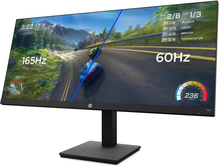 Actual product image HP X34 (3440 x 1440 pixels, 34")