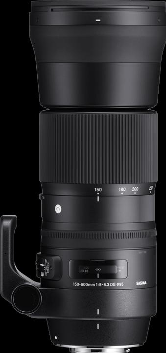 Image du produit Sigma 150-600mm f/5-6.3 DG OS HSM (C), Nikon F (Nikon F, Plein format)