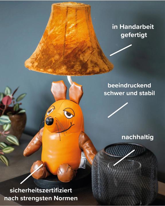 Productafbeelding Happy Lamps Muis uit het programma "Sendung mit der Maus", LED tafellamp, handgemaakt (5400 lm)
