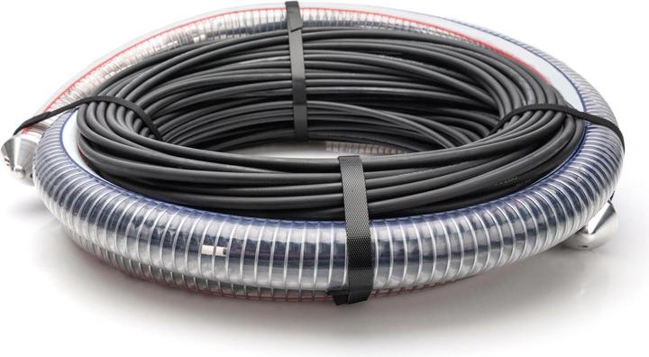 Actual product image Digitus Pre-assembled Fiberglass Universal Breakout Cable, Multi Mode OM4, 8 Fibers, LC/UPC - LC/UPC (LSOH, 50 m)