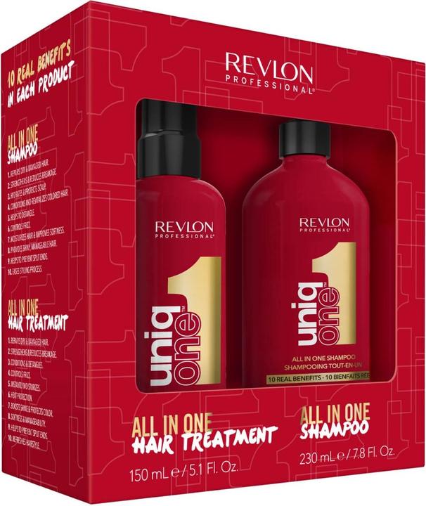 Image du produit Revlon Professional Uniqone™ Hair Treatment Classic + All In One Shampoo Pack (230 ml, Shampoing liquide)