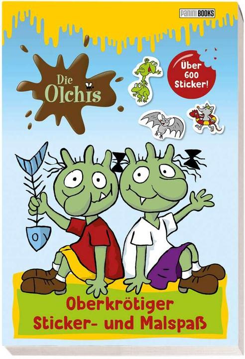 Produktbild Panini Die Olchis: Oberkrötiger Sticker- und Malspass