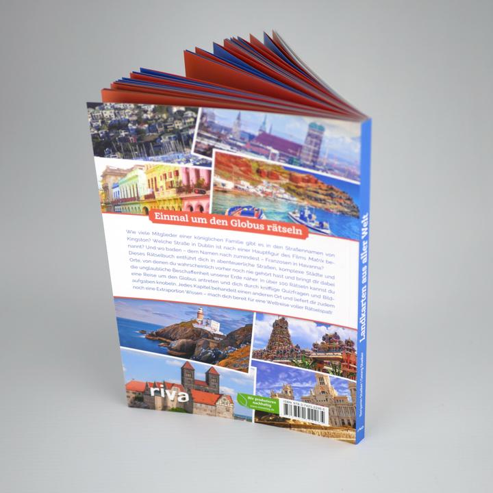 Produktbild Landkarten aus aller Welt – Mein Rätselbuch (Deutsch, Georg Stadler, Benjamin Stadler, 2022)