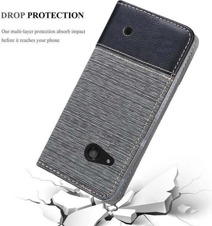 Actual product image Cadorabo Book Jeans Optics Cover (Microsoft Lumia 550)