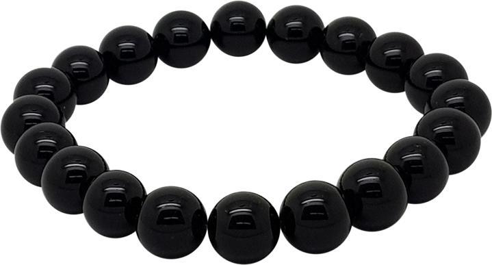 Immagine prodotto Leyda Bracciale Uomo Onice (20 cm, Pietra)