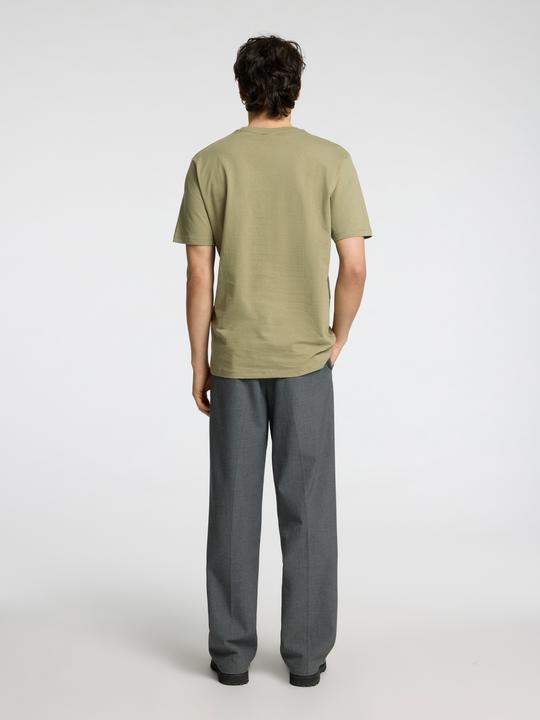 Actual product image Selected Homme Regular Fit Print T-Shirt (M)
