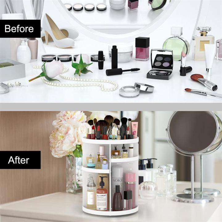 Image du produit Intirilife Organiseur de maquillage 360 degrés
