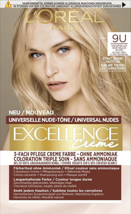 Image du produit L'Oréal Paris Excellence Universal Nude (9U Blonde très légère)
