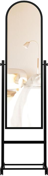 Produktbild CLP Standspiegel Evoir, schwarz (39 x 151 cm)