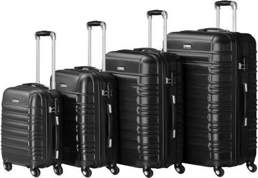 Produktbild Juskys Hartschalen Kofferset Rom (120 l, Handgepäck (bis 50l), M (50 - 90l), L (90 - 115l), XL (ab 115l))