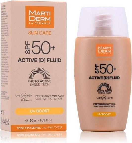 Actual product image Martiderm Spf50 ActiveD 50ml (N) (NEW PRODUCT) (Suntan cream, SPF 50, 50 ml)
