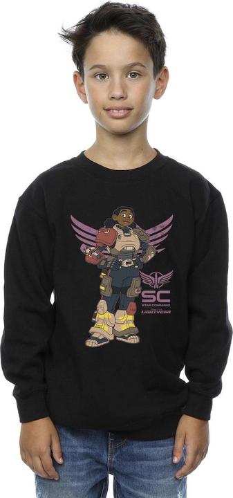 Immagine prodotto Disney Lightyear Izzy Star Command Felpa Ragazzi (140, 146)