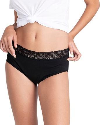 Immagine prodotto Platanomelón Kiwitas Encaje Braguitas Menstruales Negro M (M)