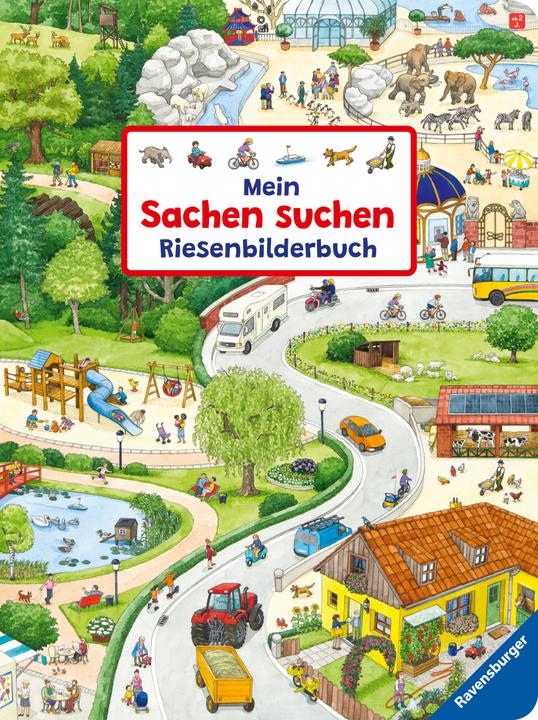 Produktbild Ravensburger Mein Sachen suchen Riesenbilderbuch (Deutsch, Susanne Gernhäuser, 2022)