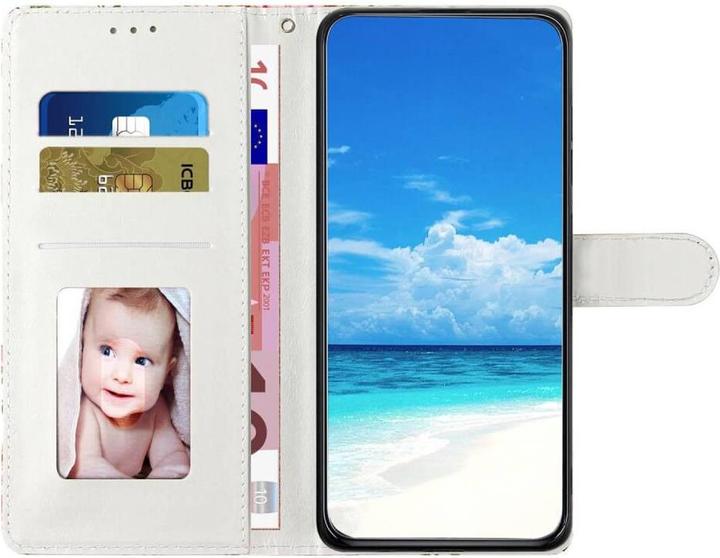 Actual product image Cover-Discount Glitter effect marble (Samsung Galaxy A55)