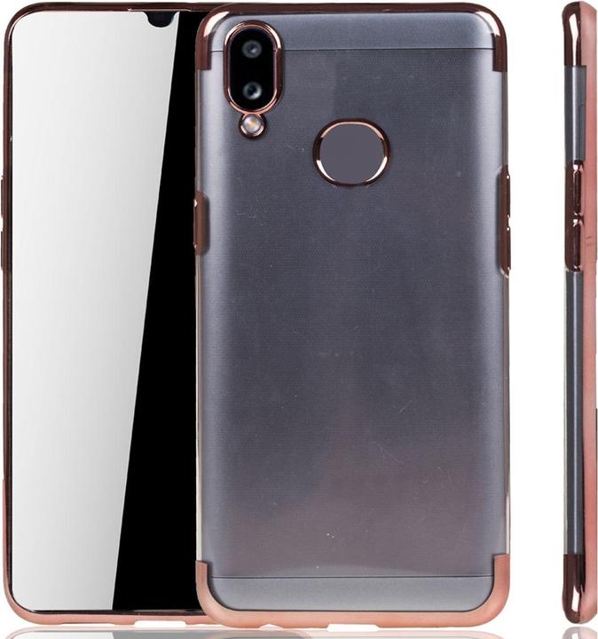 König Design Handyhülle für Samsung Galaxy A10s Case Cover Schutz Tasche Schutzhülle Pink Neu (Samsung Galaxy A10s)