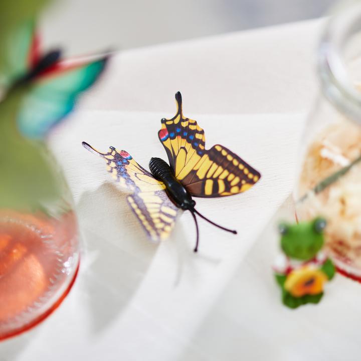 Immagine prodotto VBS Pezzi sparsi XXL "Butterfly", piccoli, 50 pezzi, colori assortiti, circa 4,5 cm