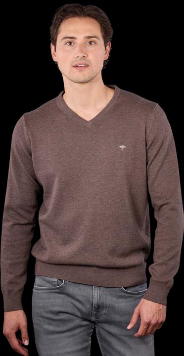 Actual product image Fynch-Hatton V-Neck Sweater earth (XXL)