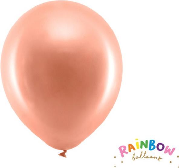 Image du produit Partydeco Ballons Rose Or métallisé