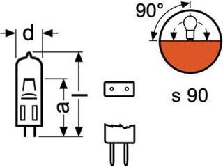 Produktbild Osram Projektionslampe (250 W, G6.35)