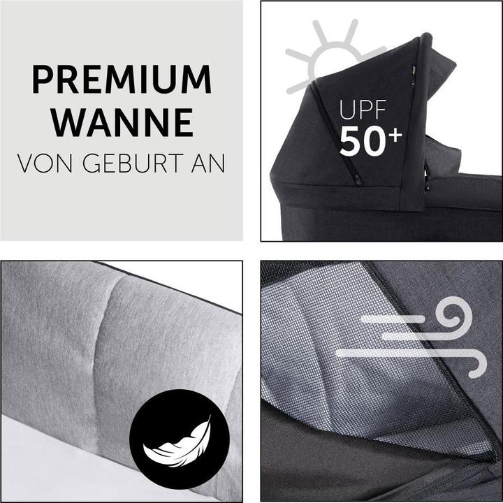 Actual product image Hauck 3in1 Kinderwagen-Set Saturn R Trio Set inkl.