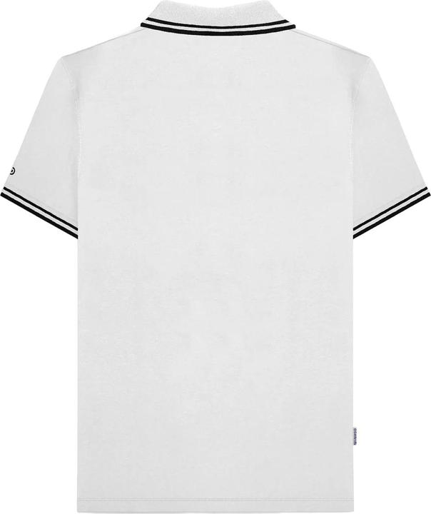 Lambretta SS25 Poloshirt Mit kontrastfarbenen Streifen