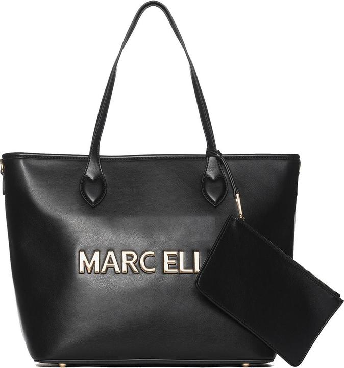 Marc Ellis Damen Schultertasche - Modell Erisia Nova - 100% Polyurethan - 43.0 X 28.0 X 15.5 Cm