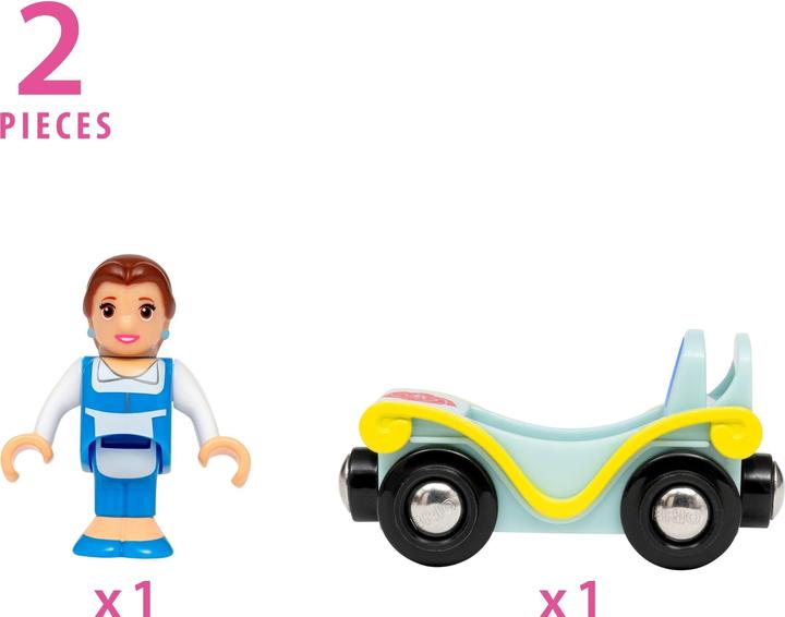Immagine prodotto Brio Treno Disney Princess Belle con carrozza