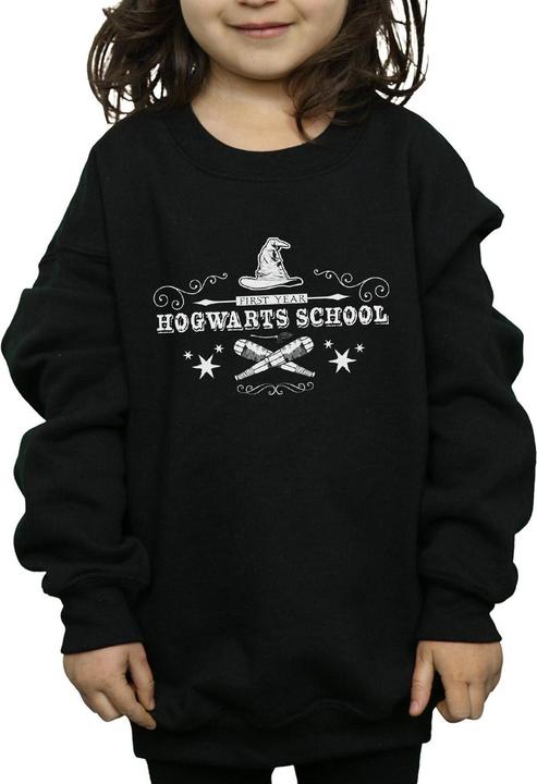 Actual product image Girls Hogwarts First Year Sweatshirt (152, 158)