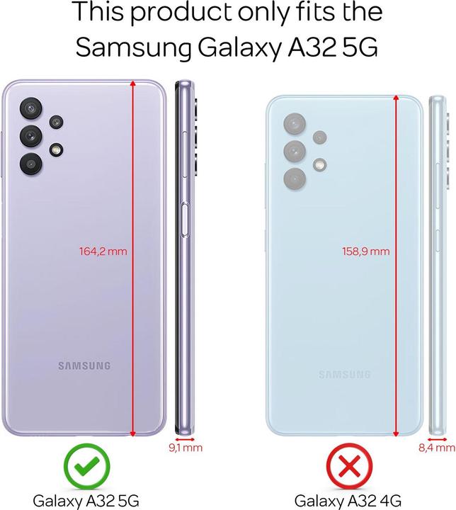 Produktbild Nalia Ring Handyhülle (Samsung Galaxy A32 5G)