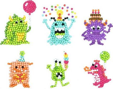 Produktbild Pracht Diamond Painting Sticker Bastelset "Frühlingsmotive"
