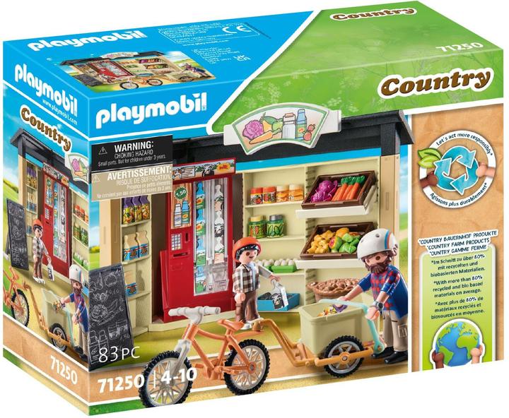 Image du produit Playmobil 71250 Magasin de ferme ouvert 24 heures sur 24 (71250, Playmobil Country)