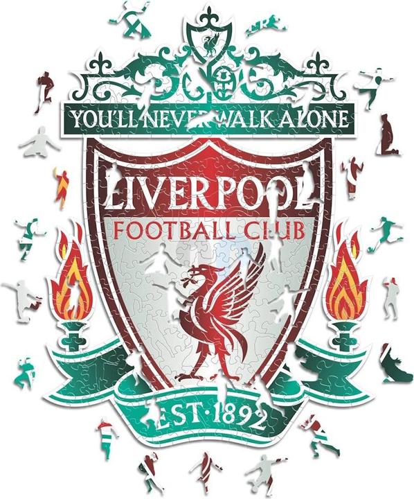 Image du produit Iconic Liverpool FC - Logo - Puzzle en bois Taille S (150 pièces) (150 pièces)